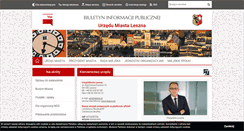 Desktop Screenshot of bip.leszno.pl